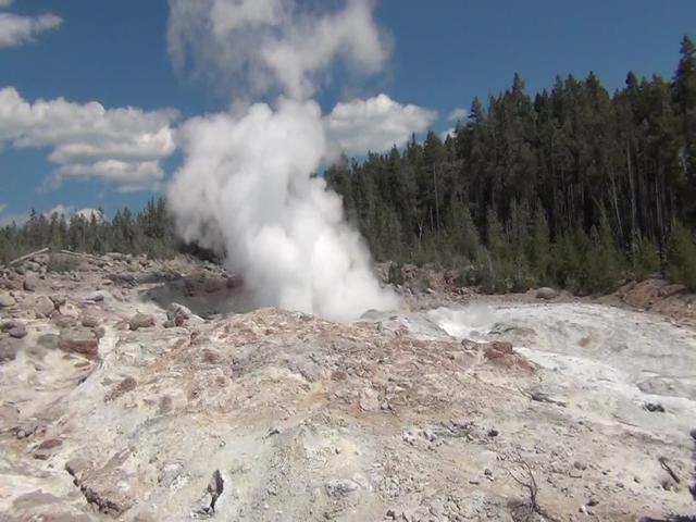 Steamboat Geyser